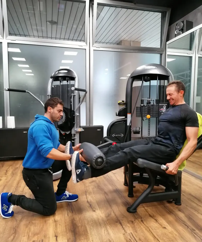 Esercizio seguito dal personal trainer Flavio D'Angelo
