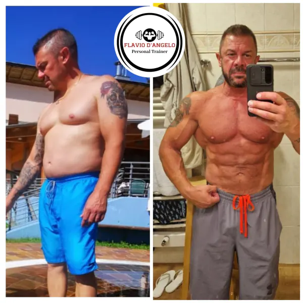 Trasformazione di un cliente di Flavio D'Angelo: foto prima e dopo il percorso (2 di 24)