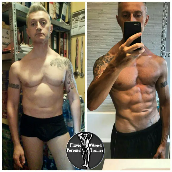 Trasformazione di un cliente di Flavio D'Angelo: foto prima e dopo il percorso (13 di 24)